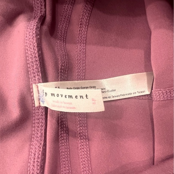 Free People Movement Mauve/Rose Pink Biker Shorts Size S - Picture 4 of 4